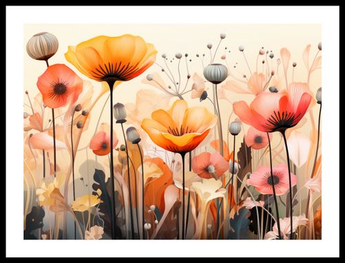 Plakat 55x40cm Taneczne Maki na Arena.pl