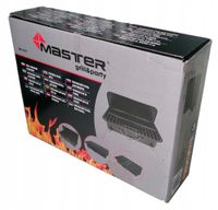2X MASTER GRILL PIKNIKOWY PRZENOŚNY TURYSTYCZNY MG937
