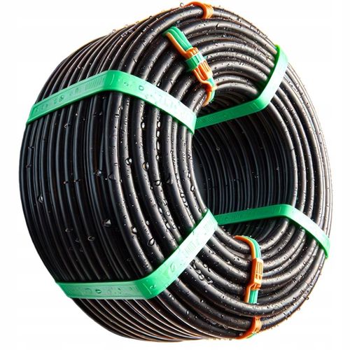 LINIA KROPLUJĄCA 100M Z KOMPENSACJĄ POLIEXT NAWADNIANIE OSZCZĘDNOŚĆ WODY na Arena.pl