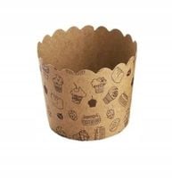 PAPIEROWE FOREMKI PAPILOTKI KUBECZKI DO PIECZENIA MUFFINKI BABECZKI 6szt