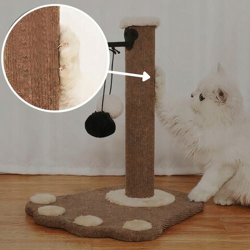 DRAPAK DLA KOTA DOMEK LEGOWISKO SŁUPEK + ZABAWKA na Arena.pl