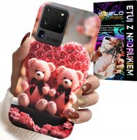 ETUI DO SAMSUNG GALAXY S20 Ultra - RODZINKA RÓŻANYCH MISIÓW SERCE + FOLIA