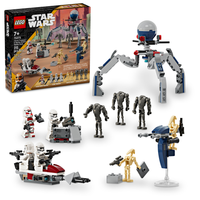 LEGO Star Wars Zestaw bitewny żołnierzem armii klonów droidem bojowym 75372