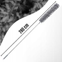 Modeus Długa Miotełka 4w1, Szczotka Teleskopowa 280 cm, Elastyczna Zmiotka