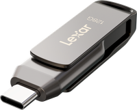 Lexar JumpDrive Dual Drive D400 Type-C/Type-C & Type-A, up to 130MB/s