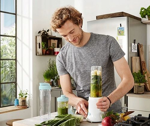 TCHIBO SMOOTHIE MAKER BLENDER KIELICHOWY KOKTAJL na Arena.pl