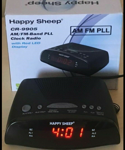 M4 CR-9905 / CYFROWE RADIO FM Z CZERWONYM WYŚWIETLACZEM LED HAPPY SHEEP na Arena.pl