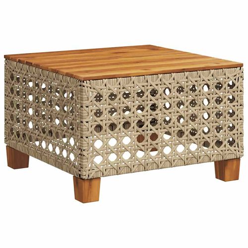 8-cz. zestaw mebli ogrodowych z poduszkami, beżowy, polirattan na Arena.pl