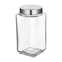 Pojemnik szklany słoik kwadratowy 1000 ml do żywności na artykuły sypkie