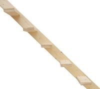 SCHODKI DRABINKA DLA KOTA 5 STOPNI DREWNO 1 M