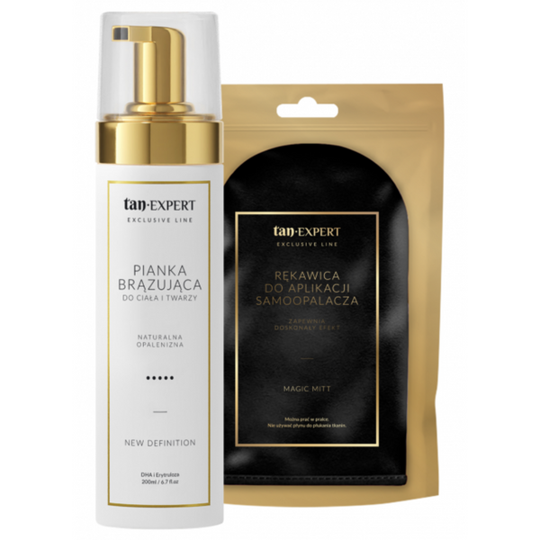 TanExpert New Definition Pianka Samoopalająca + Rękawica zdjęcie 1