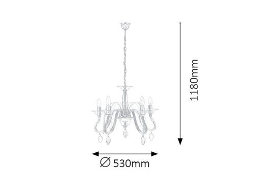 Lampa wisząca Madeleine na Arena.pl