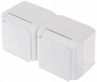 GNIAZDO NATYNKOWE PODWÓJNE LE-782377 FORIX 230 V 16 A IP44 LEGRAND