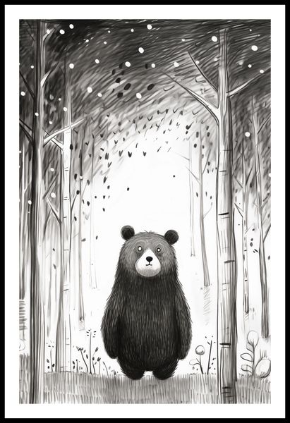 Plakat 53x81cm Ciekawski Miś zdjęcie 3