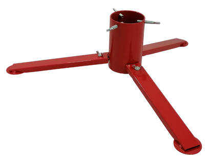 TUCHMET Stojak pod choinkę składany 3-nożny AGA fi 90 z pojemnikiem na wodę - kolor czerwony