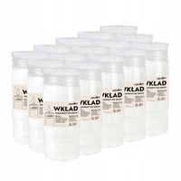 WKŁADY DO ZNICZY PARAFINOWE 4 DNI 96H 15 SZTUK ZNICZE CAŁOROCZNE