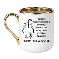 Elegant Biało-Złoty 330 ml