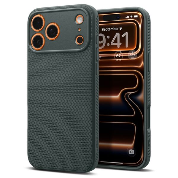 SPIGEN LIQUID AIR IPHONE 17 PRO ABYSS GREEN zdjęcie 1