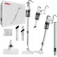 ODKURZACZ PIONOWY BEZWORKOWY PRZEWODOWY RĘCZNY MOCNY 2w1 600W HEPA H13