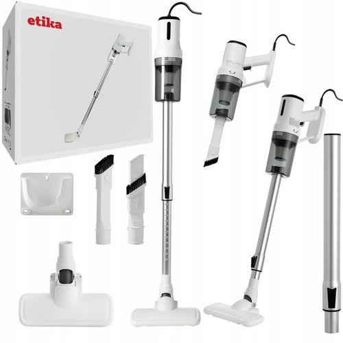 ODKURZACZ PIONOWY BEZWORKOWY PRZEWODOWY RĘCZNY MOCNY 2w1 600W HEPA H13 na Arena.pl