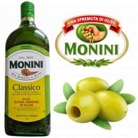 Monini Oliwa z Oliwek Extra Virgin Naturalna Pierwszego z Tłoczenia 1L