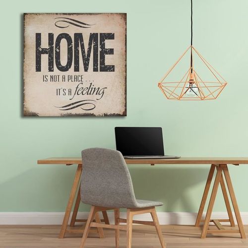 Deco Panel, Home is not a place 30x30 na Arena.pl
