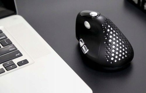 Bezprzewodowa Myszka Pionowa Delux M618xsd Bluetooth 2.4g Rgb Czarna na Arena.pl