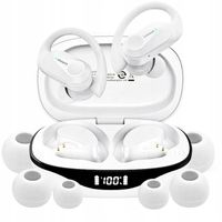 SŁUCHAWKI BEZPRZEWODOWE ZAUSZNE LENOVO LP75 WODOODPORNE GAMINGOWE SPORTOWE