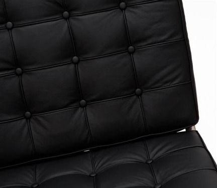 Sofa Ba2 2 Osobowa, Czarna Ekoskóra na Arena.pl