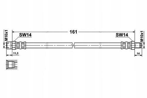 Audi Cabriolet B3 B4 (8g7) - Zestaw Przewodów Hamulcowych Teflonowych W na Arena.pl