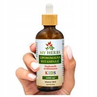 Liposomalna witamina c kids 44000 mg zdrowie odporność 100 ml 200 porcji