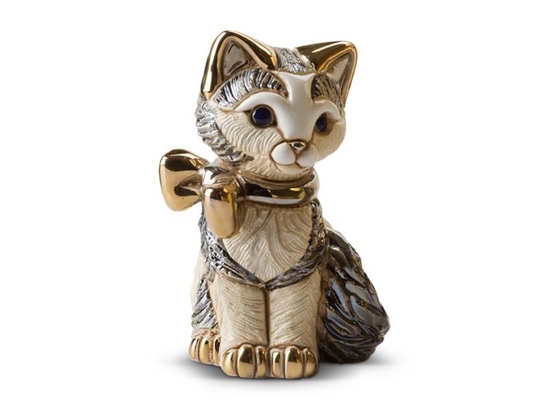 Kotek ze wstążką zdjęcie 1