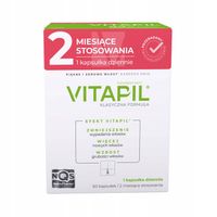 Vitapil Klastyczna formuła 2 miesiące stosowania suplement na włosy