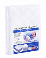 PIKOWANY OCHRANIACZ POKROWIEC NA MATERAC 160x200 NAKŁADKA MATA WODOODPORNA