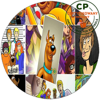 Opłatek na tort - Scoobie Doo