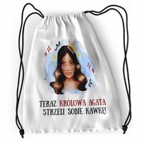 Plecak Dla Agaty Szkolny Worek Torba Z Nadrukiem Ze Zdjęciem