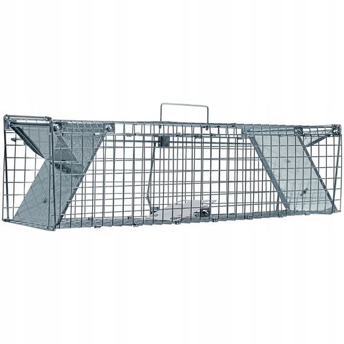 GIGANT ŻYWOŁAPKA NA KUNY SZCZURY WYDRY ŁASICE LIS PUŁAPKA ŁAPKA na Arena.pl