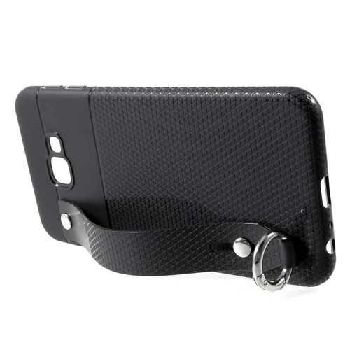 Etui Triangle Pattern Samsung Galaxy J4+ J4 Plus Czarne na Arena.pl