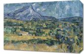 Obraz 60x40cm Mont Sainte-Victoire, Paul Cezanne Vintage Salon