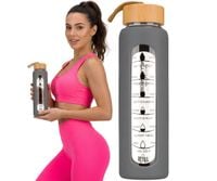 szklana butelka 960ml ptn sbw-01-960-7939 gray