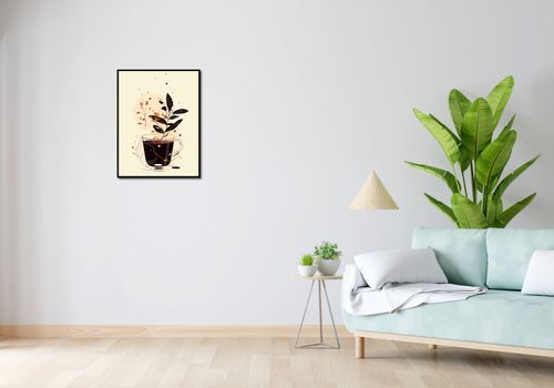 Plakat 50x65cm Jesienna Donica na Arena.pl