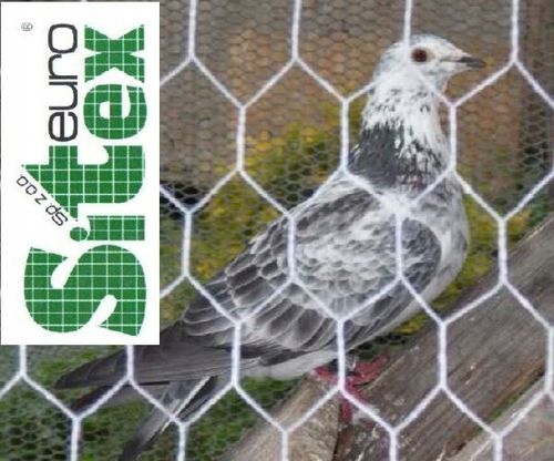 Siatka na woliery ogrodzenia Izola hexagonalna 20/0,9 25Mb Ocynk w PVC na Arena.pl