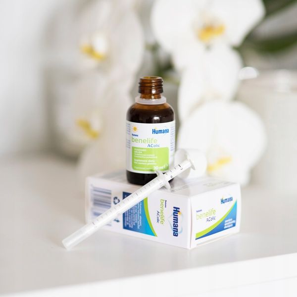 HUMANA BENELIFE ACOLIC 30ML - SPOKOJNY BRZUSZEK x3 zdjęcie 4