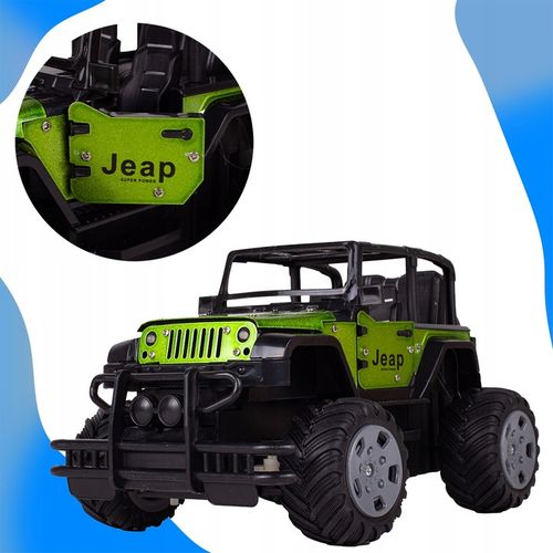 SAMOCHÓD AUTO TERENOWE JEEP RC 1:20 METALOWE ZDALNIE STEROWANE DLA CHŁOPCA na Arena.pl