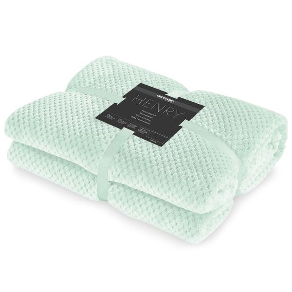Koc DecoKing HENRY PEPPERMINT 150X200 zdjęcie 1