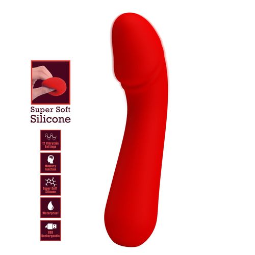pretty love   cetus red, memory function 12 vibration functions na Arena.pl