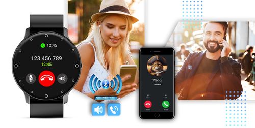 smartwatch giewont czarny gw120-2 pro na Arena.pl