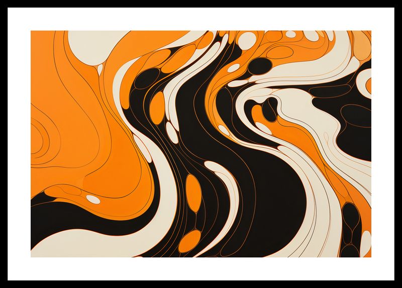 Plakat 45x30cm Tańczący Atrament zdjęcie 3