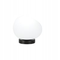 Lampa stołowa lampka nocna biała na szafkę stolik nocny do sypialni STONES