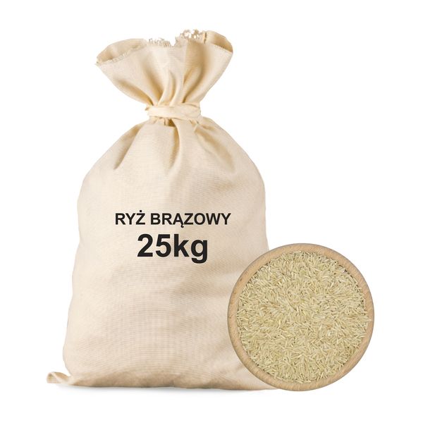 Ryż brązowy 25kg zdjęcie 1